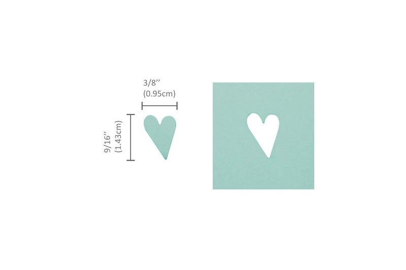 BiraBira Bira Craft 5/8 inch Folk Heart 4 Shape Lever Action Craft Punch, Valentineâ€™s Day Punch, for Paper Crafting Scrapbooking - Image 2